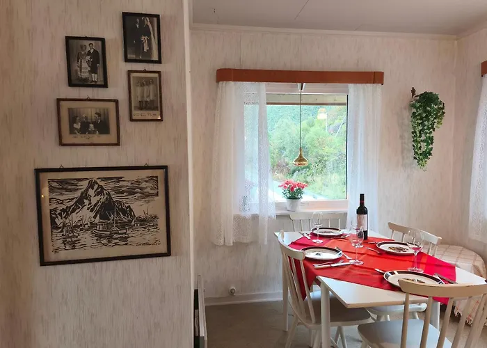 With Midnight-sun And Norhern-light View *