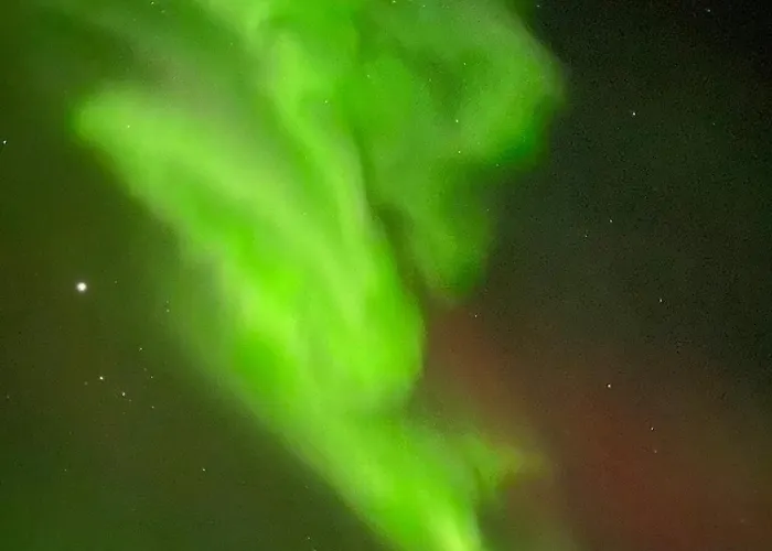 With Midnight-sun And Norhern-light View Séjour chez l'habitant Vestvagoy